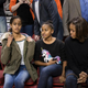 Malia Obama, Sasha Obama and Michelle Obama
BRENDAN SMIALOWSKI/AFP/Getty Images